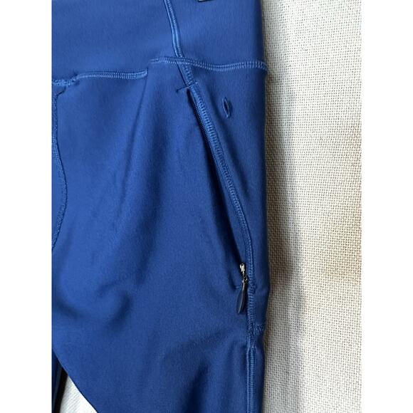 Under Armour UA Leggings Women’s Size Small Blue Elastic Waist Cropped - Picture 9 of 15